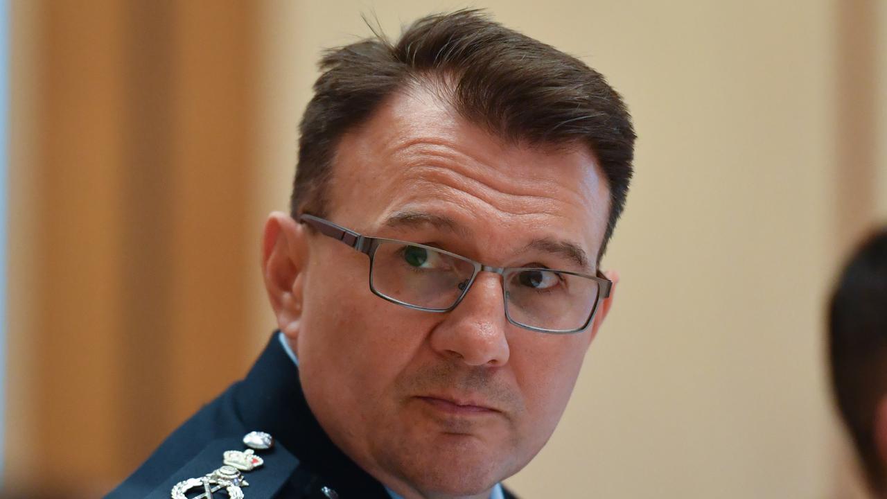 AFP Commissioner Reece Kershaw has announced details of an anti-organised crime operation.