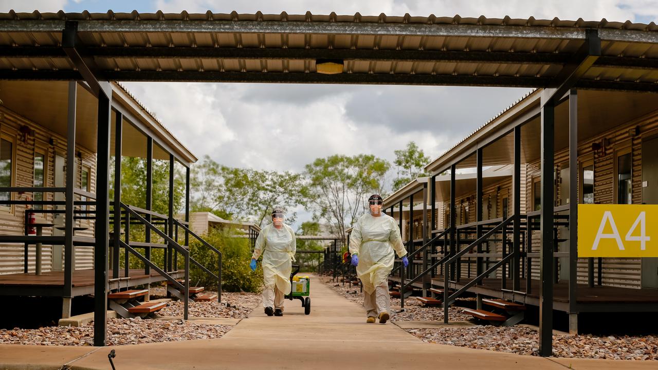 The NT government has been forced to lease a hotel to accommodate Howard Springs quarantine workers.
