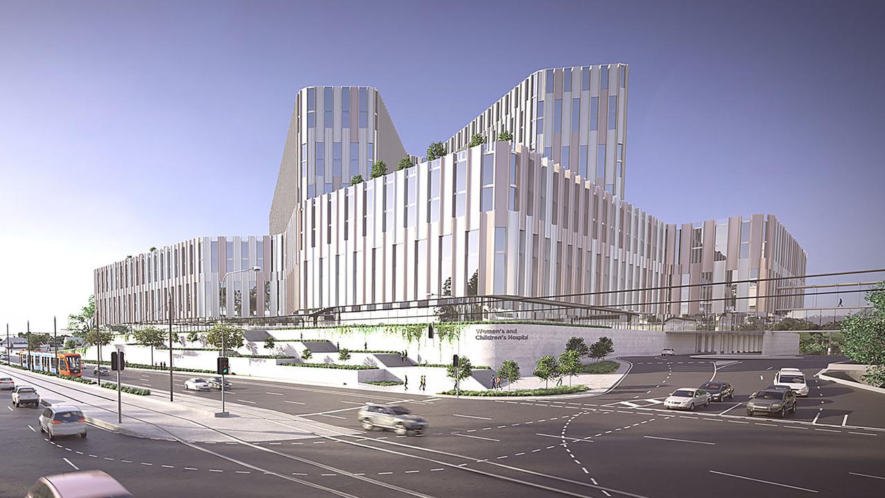 The SA government has released plans for the new Women's and Children's Hospital in Adelaide.