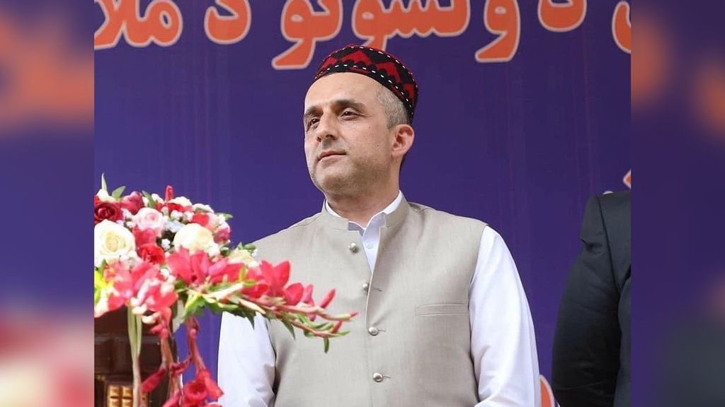 Amrullah Saleh, the acting President of Afghanistan. (@amrollah.saleh/Instagram)